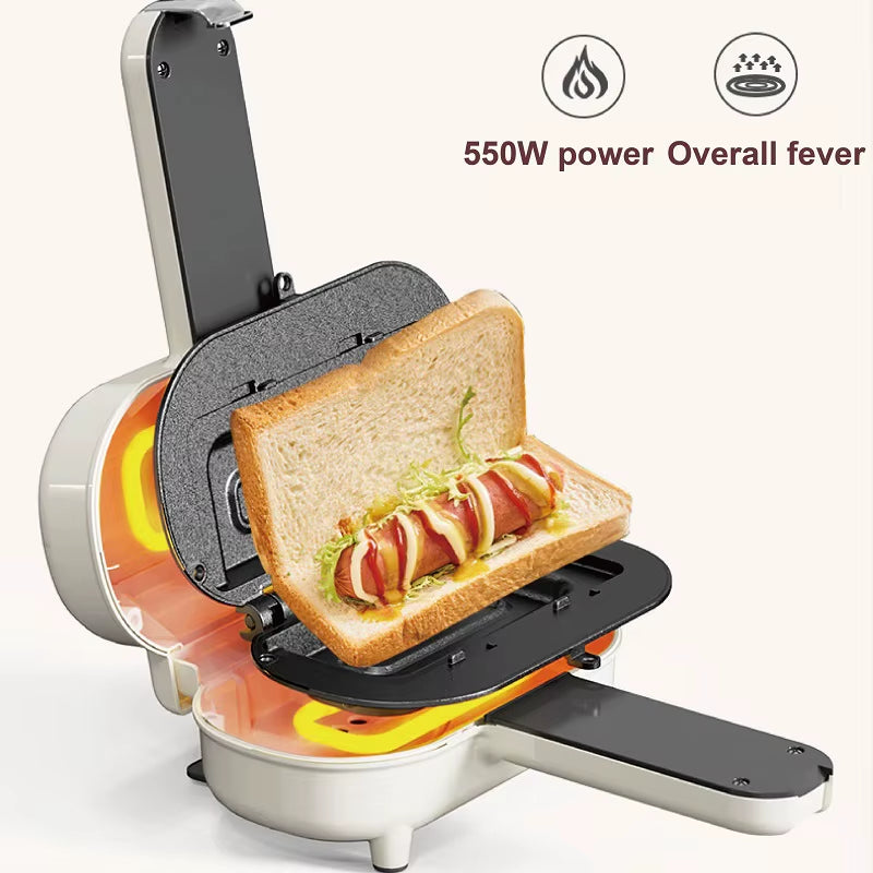 Mini Panini Breakfast Machine Non-Stick Sandwich Machine