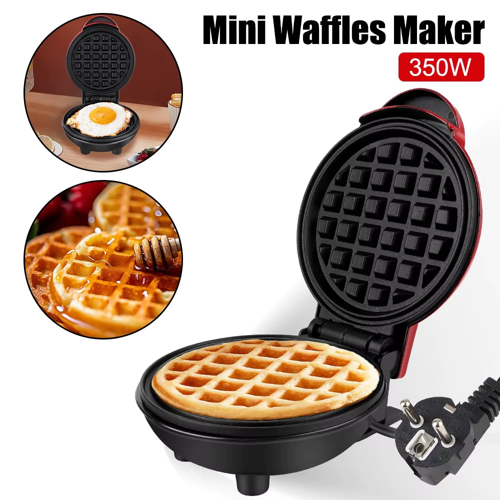 Pan Eggette Machine Egg Cake Oven Mini Electric Waffles Maker Breakfast Waffle Molds Bubble Egg Cake Oven Mini Waffle Pot