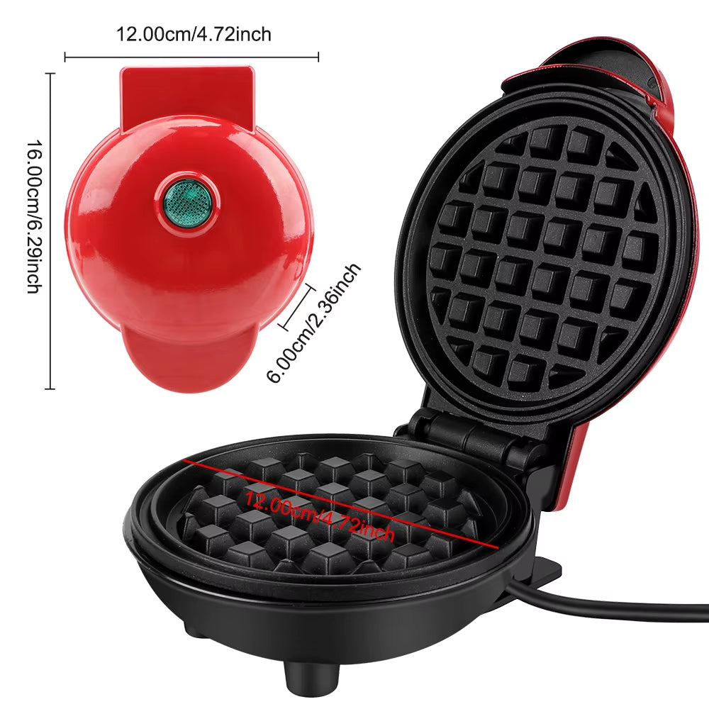 Pan Eggette Machine Egg Cake Oven Mini Electric Waffles Maker Breakfast Waffle Molds Bubble Egg Cake Oven Mini Waffle Pot